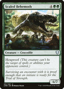 Scaled Behemoth [Commander Legends] Foil