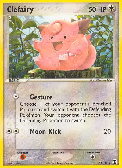 Clefairy (59/112) [EX: FireRed & LeafGreen] Reverse Holofoil