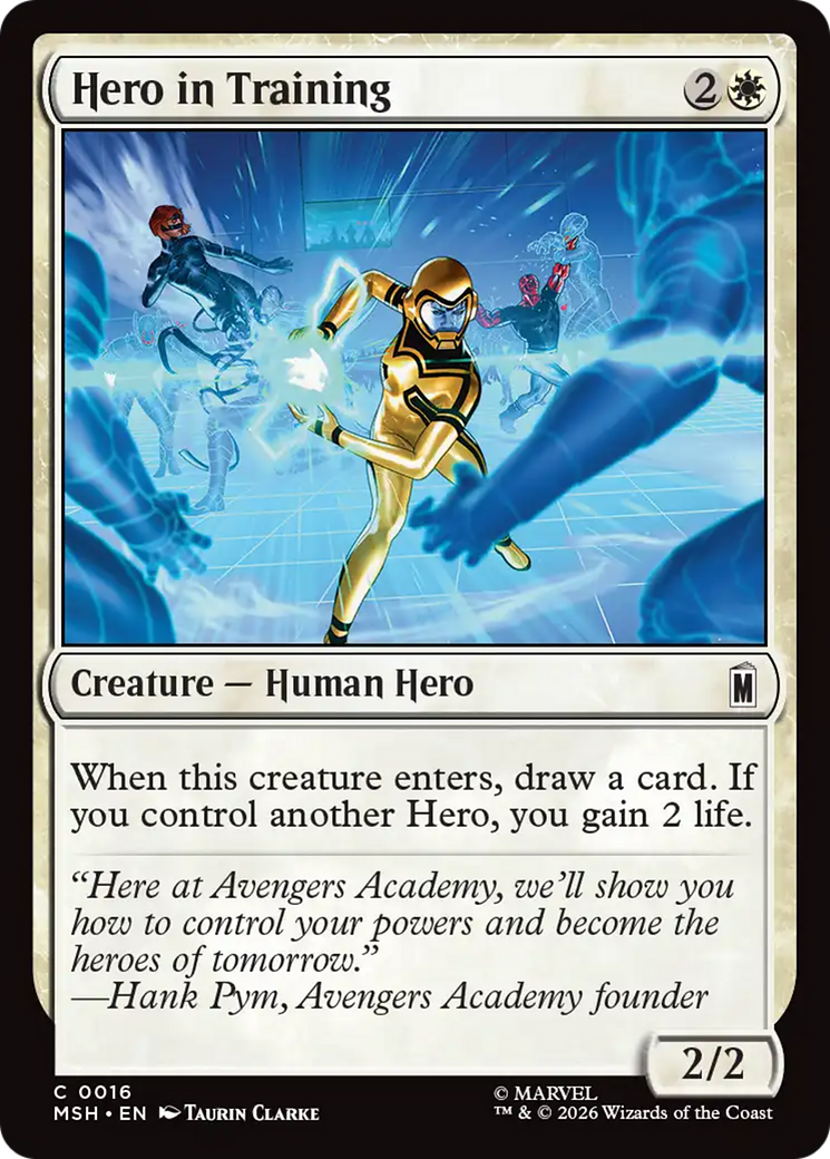 Hero in Training [Marvel Super Heroes] Foil