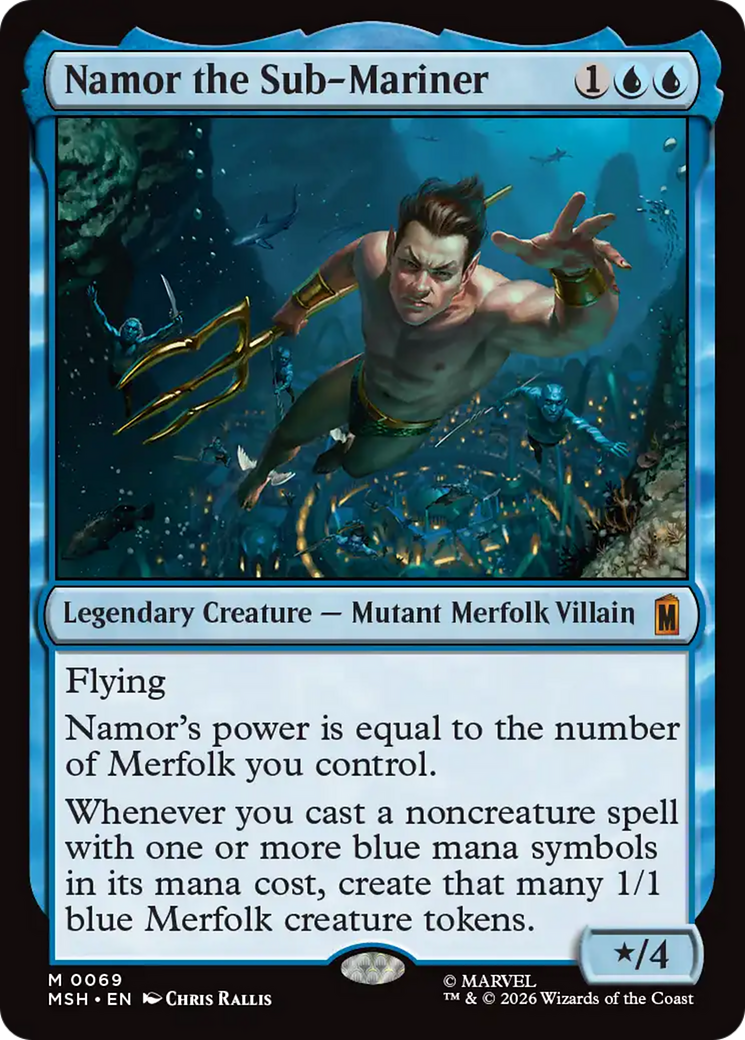 Namor the Sub-Mariner [Marvel Super Heroes] Foil