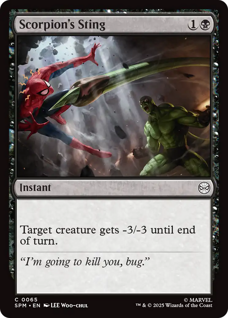 Scorpion's Sting [Marvel's Spider-Man] Foil