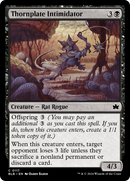 Thornplate Intimidator [Bloomburrow] Foil