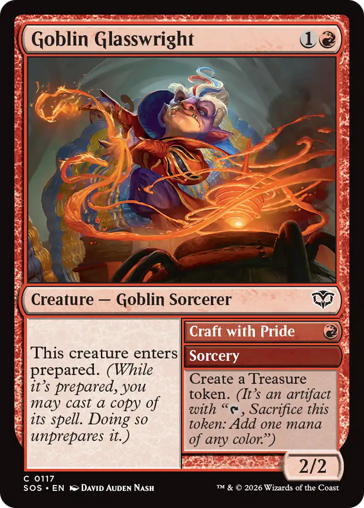 Goblin Glasswright [Secrets of Strixhaven] Foil