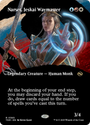 Narset, Jeskai Waymaster (Borderless) [Tarkir: Dragonstorm] Foil