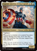 Captain America, Living Legend [Marvel Super Heroes] Foil