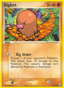 Diglett (61/112) [EX: FireRed & LeafGreen] Reverse Holofoil
