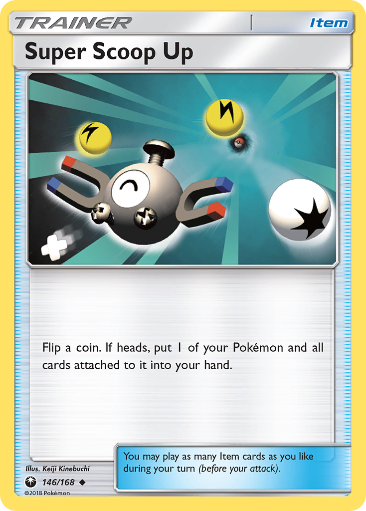 Super Scoop Up (146/168) [Sun & Moon: Celestial Storm] Reverse Holofoil