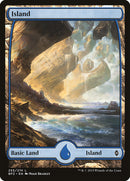 Island (255) (Full Art) [Battle for Zendikar] Foil