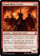 Rough Rhino Cavalry [Avatar: The Last Airbender] Foil