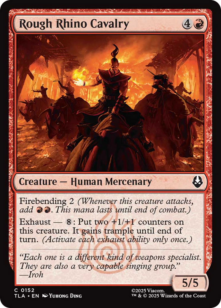Rough Rhino Cavalry [Avatar: The Last Airbender] Foil