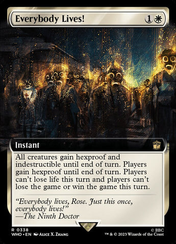 Everybody Lives! (Extended Art) [Doctor Who] Foil