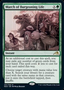 March of Burgeoning Life [Kamigawa: Neon Dynasty] Foil