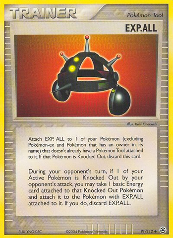 EXP.ALL (91/112) [EX: FireRed & LeafGreen] Reverse Holofoil