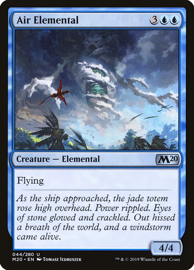 Air Elemental [Core Set 2020] Foil