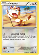 Meowth (114/162) [XY: BREAKthrough] Reverse Holofoil