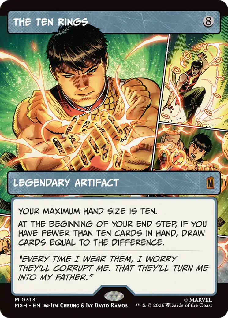 The Ten Rings (Borderless) [Marvel Super Heroes] Foil