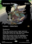 Severance Priest (Borderless) [Tarkir: Dragonstorm] Foil