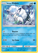 Alolan Vulpix (21/145) [Sun & Moon: Guardians Rising] Reverse Holofoil