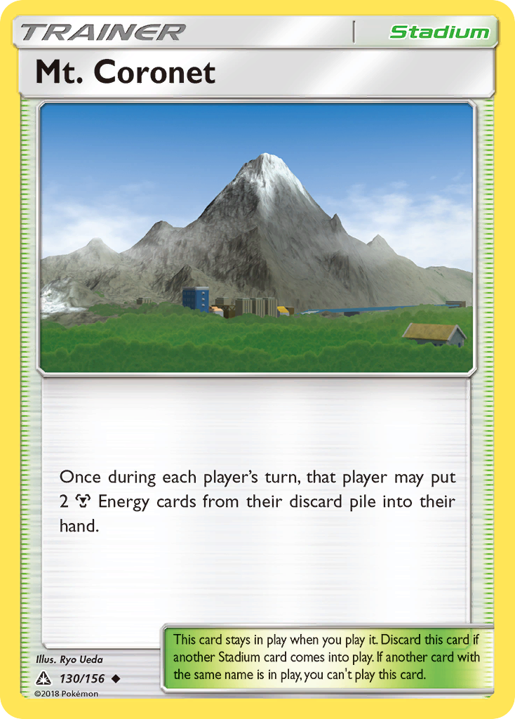Mt. Coronet (130/156) [Sun & Moon: Ultra Prism] Reverse Holofoil