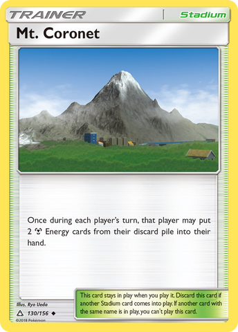 Mt. Coronet (130/156) [Sun & Moon: Ultra Prism] Reverse Holofoil