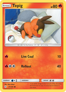 Tepig (31/236) [Sun & Moon: Cosmic Eclipse] Reverse Holofoil