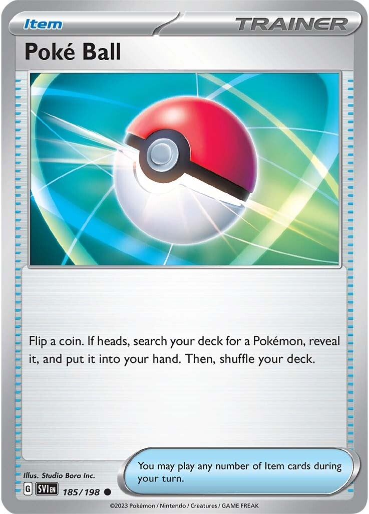 Poke Ball (185/198) [Scarlet & Violet: Base Set] Reverse Holofoil
