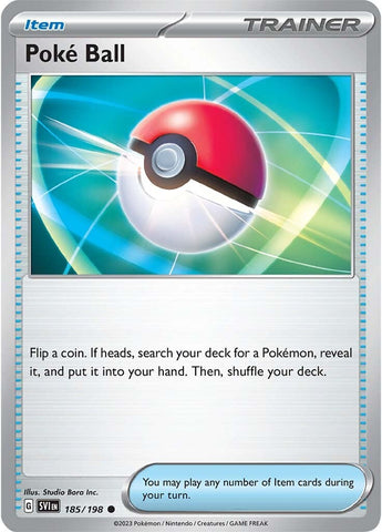 Poke Ball (185/198) [Scarlet & Violet: Base Set] Reverse Holofoil