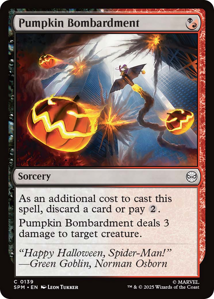 Pumpkin Bombardment [Marvel's Spider-Man] Foil