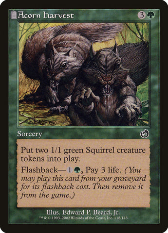 Acorn Harvest [Torment] Foil