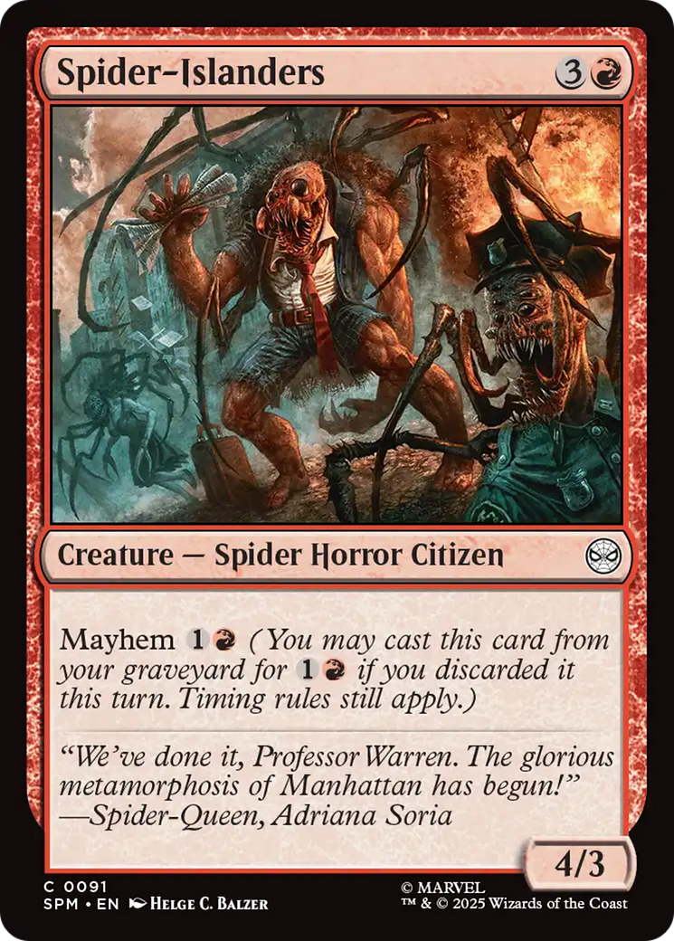 Spider-Islanders [Marvel's Spider-Man] Foil