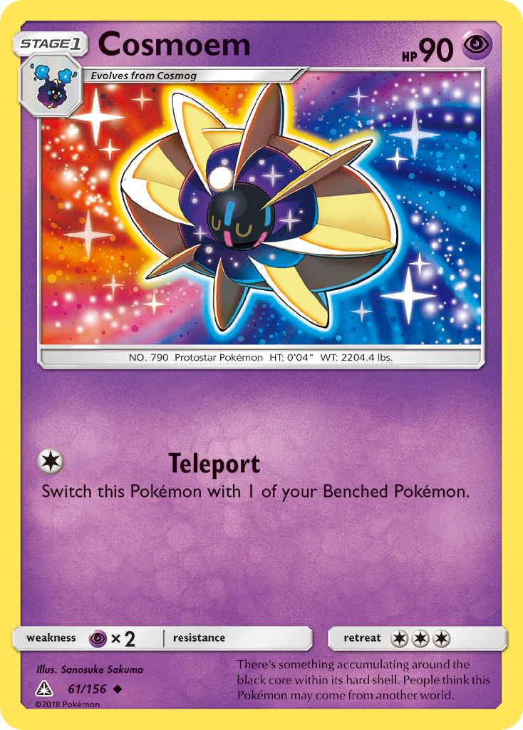 Cosmoem (61/156) [Sun & Moon: Ultra Prism] Reverse Holofoil