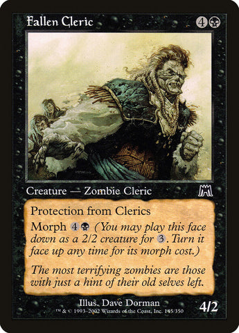 Fallen Cleric [Onslaught] Foil