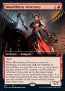 Bloodthirsty Adversary (Extended Art) [Innistrad: Midnight Hunt] Foil