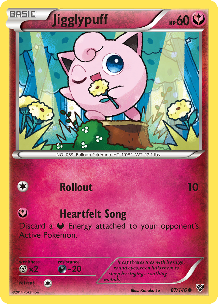 Jigglypuff (87/146) [XY: Base Set] Reverse Holofoil
