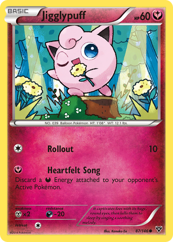 Jigglypuff (87/146) [XY: Base Set] Reverse Holofoil