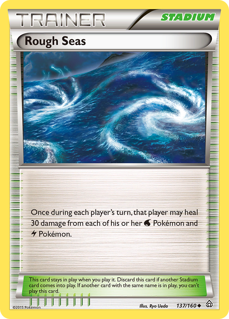 Rough Seas (137/160) [XY: Primal Clash] Reverse Holofoil