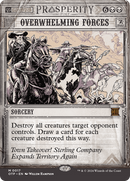 Overwhelming Forces [Outlaws of Thunder Junction: Breaking News] Foil