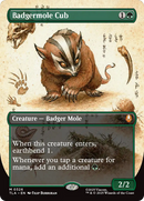Badgermole Cub (Borderless) [Avatar: The Last Airbender] Foil