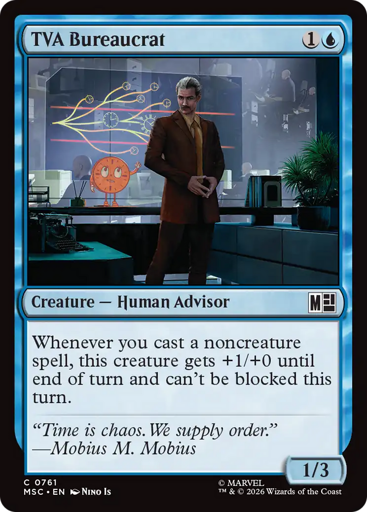 TVA Bureaucrat [Marvel Super Heroes Commander] Foil