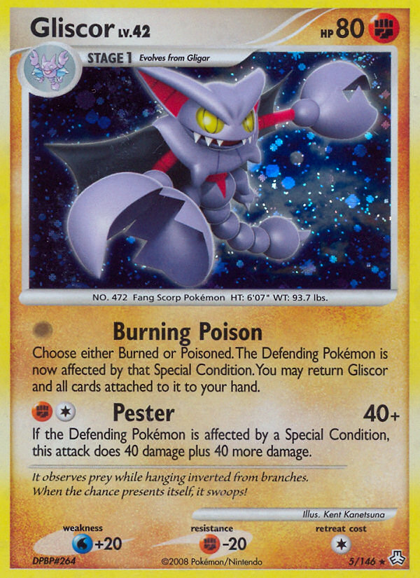 Gliscor (5/146) [Diamond & Pearl: Legends Awakened] Reverse Holofoil
