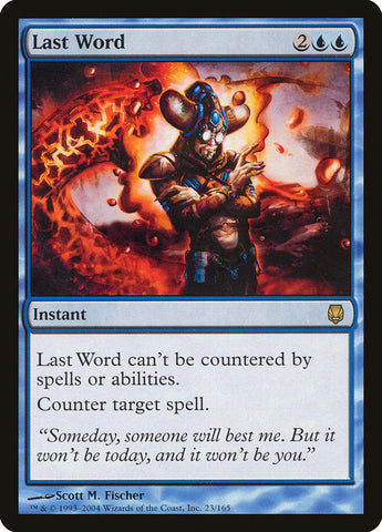 Last Word [Darksteel] Foil