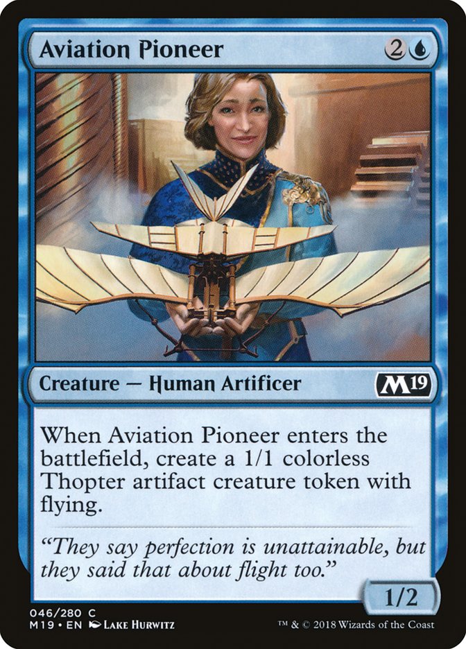 Aviation Pioneer [Core Set 2019] Foil