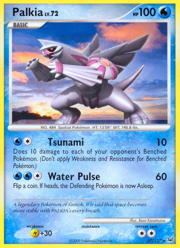 Palkia (37/127) [Platinum: Base Set] Reverse Holofoil