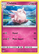 Clefable (40/68) [Sun & Moon: Hidden Fates] Reverse Holofoil