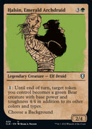 Halsin, Emerald Archdruid (Showcase) [Commander Legends: Battle for Baldur's Gate] Foil