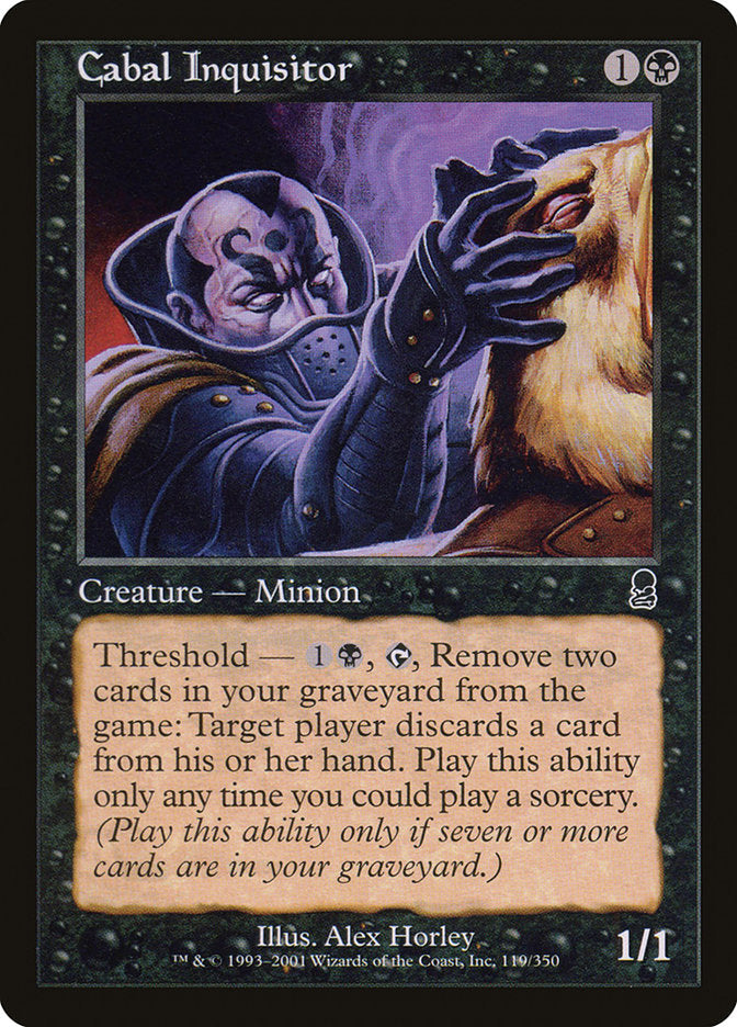 Cabal Inquisitor [Odyssey] Foil