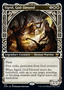 Sigrid, God-Favored (Showcase) [Kaldheim] Foil