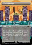 Echoing Deeps (Borderless) [The Lost Caverns of Ixalan] Foil