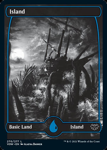 Island (270) [Innistrad: Crimson Vow] Foil
