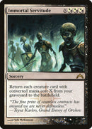 Immortal Servitude [Gatecrash] Foil